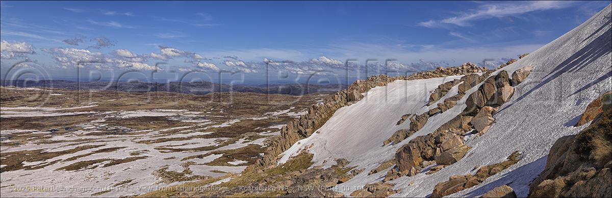 Peter Bellingham Photography View from Etheridge Ridge - Kosciuszko NP - NSW (PBH4 00 10570)